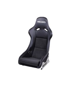 Recaro Pole Position N.G. Leather Black | Suede Grey Silver Logo- 070.98.LS19-01