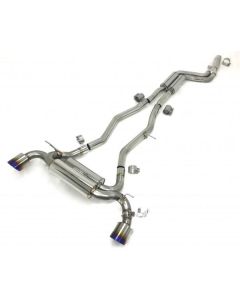 APEXi N1-X Evolution Extreme Catback Exhaust 2020+ Toyota GR Supra (Non-Resonated) Titanium Tips