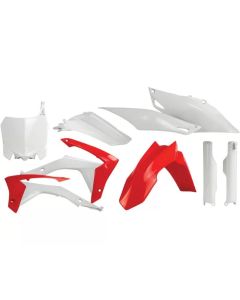 Acerbis Full Plastic Kit Red/White Honda CRF450R 13-16- ACER-2314413914