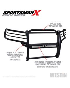 Westin Sportsman X Grille Guard Toyota 4Runner 2014-2022- WEST-40-33825