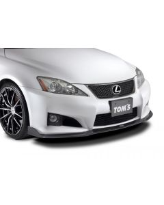 TOMS' Racing Carbon Fiber Front Diffuser / Spoiler / Lip V2 for Lexus IS-F 2008-2014 - TMS-51410-TUE21