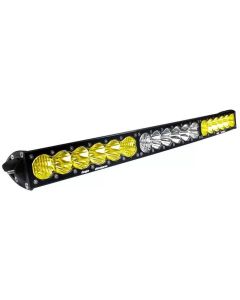 Baja Designs 30 Inch Amber/White Dual Control Pattern OnX6 Arc Series LED Light Bar- BAJA-523003DC