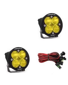 Baja Designs Amber Lens Driving/Combo Squadron R Sport LED Light Pods Pair- BAJA-587813