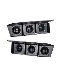 Oracle Lighting Triple LED Fog Light Kit for Steel Bumper Ford Bronco 2021-2023- ORAC-5890-001