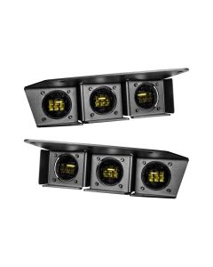 Oracle Lighting Triple LED Fog Light Kit for Steel Bumper Ford Bronco 2021-2023- ORAC-5890-006