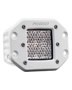 RIGID Industries Hybrid Diffused Flush Mount White Housing D-Series Pro- RIGI-611513