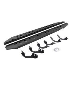 Go Rhino RB20 Slim Line Running Boards with Mounting Brackets - Textured Black Toyota 4Runner 2014-2021- GO R-69442568SPC