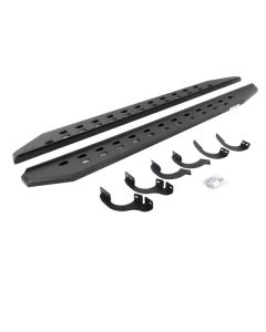 Go Rhino RB20 Slim Line Running Boards with Mounting Brackets - Bedliner Coating Toyota 4Runner 2014-2021- GO R-69442568ST