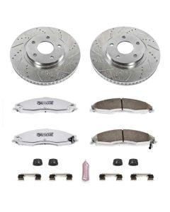 Power Stop 98-02 Chevrolet Camaro Front Z26 Street Warrior Brake Kit - POWE-K1547-26