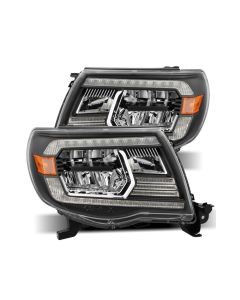 Toyota Tacoma  LED Crystal Headlights Black  2005-2011 Alpharex- ALPH-880735