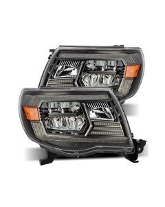 Toyota Tacoma  LED Crystal Headlights Jet Black  2005-2011 Alpharex- ALPH-880733