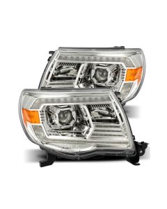 Toyota Tacoma  PRO-Series Projector Headlights Chrome 2005-2011 Alpharex- ALPH-880737