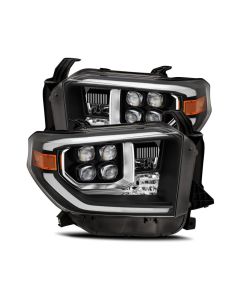 AlphaRex Toyota Tundra  NOVA-Series Projector Headlights Black  2014-2020 Alpharex- ALPH-880730