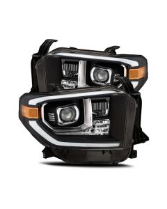 AlphaRex Toyota Tundra  PRO-Series Projector Headlights Black  2014-2020 Alpharex- ALPH-880779