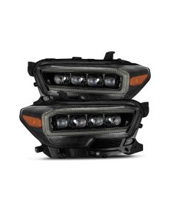 Toyota Tacoma  NOVA-Series Led Projector Headlights Midnight Black  2016-2020 Alpharex- ALPH-880705