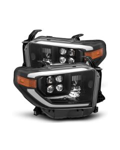 AlphaRex Toyota Tundra  NOVA-Series Led Projector Headlights Midnight Black  2014-2021 Alpharex- ALPH-880728