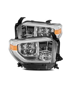 Toyota Tundra  NOVA-Series Led Projector Headlights Chrome 2014-2021 Alpharex- ALPH-880771