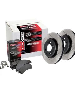 StopTech Street Big Brake Kit Slotted Rear Hyundai Genesis Coupe Rear 2010-2014- STOP-937.51511