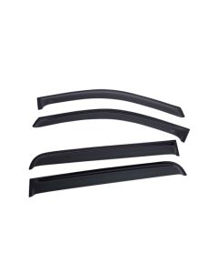 EGR Dark Smoke Tape-On 4pc Window Visors Toyota Tundra Crewmax 2007-2020- EGR-645191WB