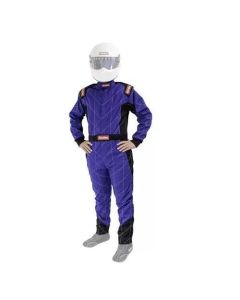 RaceQuip RaceQuip Chevron SFI-1 Suit -Blue - XL- RACE-130926