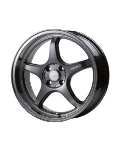 5Zigen FN01R-C STV Wheel 12x4 +42 5x100 Gunmetal Machined Lip - 124-5100-42-GMML