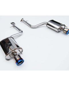 Invidia 13+ Lexus IS 250/IS 350 Q300 w/ Rolled Titanium Tips Axle-Back Exhaust - HS13LISG3T