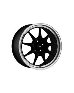 Konig Countergram Wheel 18x9.5 5x114.3 35 Matte Black / Matte Machined Lip- KONI-CT98514355