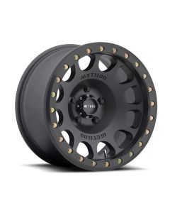 Method MR105 Beadlock Matte Black Wheel 17x8.5 5x5.5 0mm- METH-MR10578555500B