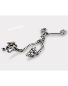 NOVEL Racing Japan Full Headerback Exhaust System for Lexus GS F (Exhaust Manifold / Center Pipe / Valved Rear Twin Muffler)