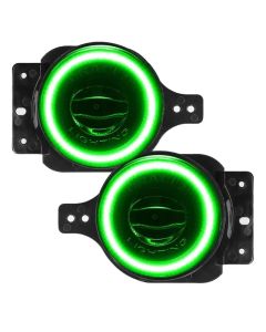 Oracle Lighting High Performance 20W LED Fog Lights (Green) Jeep Wrangler JL | Gladiator JT 2018-202