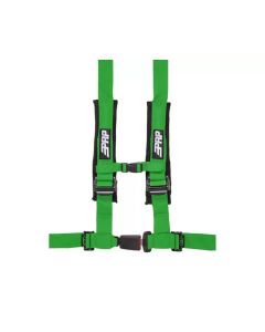 PRP Seats 4-Point Harness with 2 Inch Belts - Green- PRP-SBauto2GN