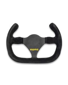 MOMO MOD.27c Black Suede Steering Wheel- MOMO-R1925C/27S