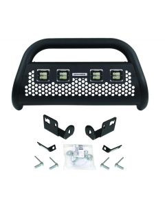 RC2 LR Bull Bar with 4 Go Rhino Branded 3" Cube Lights & Brackets Toyota- GO R-55534LT