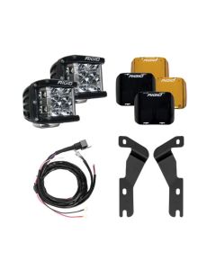 Rigid Industries A-Pillar Light Mount Kit w/D-SS Flood Light Toyota Tacoma 2016-2020- RIGI-46707