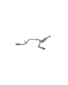 MBRP Aluminized Steel 3" Catback Dual Split Side Installer Series Toyota Tacoma 3.5L 2016-2021- MBRP-S5340AL