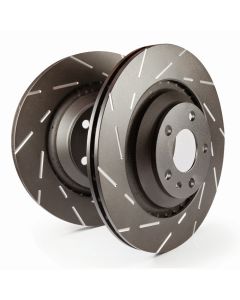 EBC Brakes Slotted rotors feature a narrow slot to eliminate wind noise. Lexus 3.5L V6- USR7636