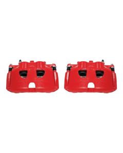 Power Stop 10-17 Ford Expedition Front Red Calipers w/Brackets - Pair - POWE-S5236