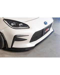 GROW Design Clear Coated Carbon Fiber Front Spoiler and Garnish for 2021+ Toyota GR 86 - GRDE-GR86-CFRP-FSG-CC