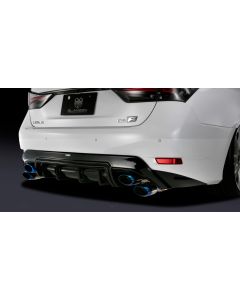 Silk Blaze Glanzen Japan Carbon Fiber / Black Painted Rear Diffuser for Lexus GS F - SKBZ-AERO-GL-GSF-DFC