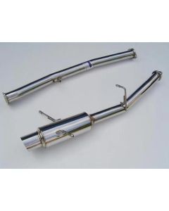 Invidia N1 Catback Exhaust Stainless Steel Tip Subaru WRX | STI 2002-2007- INVI-HS02SW1GTR