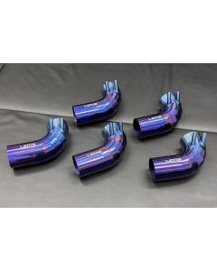 LEMS Japan Titanium Intake Pipe Blue Gradiation for Lexus GS F / RC F 2015-2024 - LEMS-L557-BL