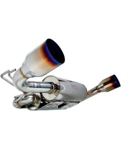 MXP Stainless Dual Exhaust System Mitsubishi Evolution X 08-12