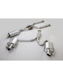 NOVEL Racing Japan Valved Catback Exhaust for Lexus RC F  (Center Pipe + Rear Muffler)