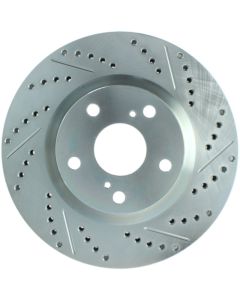 StopTech Select Sport Drilled and Slotted Brake Rotor Front Left- STOP-227.44146L