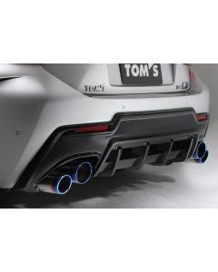 TOM'S Racing- Carbon Rear Bumper Diffuser for 2015+ Lexus RCF - TMS-52159-TUC10