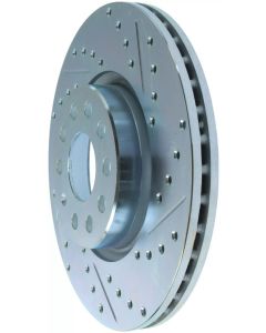 StopTech Select Sport Drilled and Slotted Brake Rotor Front Left- STOP-227.33098L
