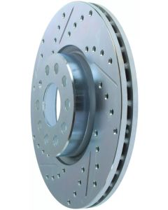 StopTech Select Sport Drilled and Slotted Brake Rotor Front Right- STOP-227.33098R