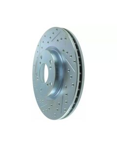 StopTech Select Sport Drilled and Slotted Brake Rotor Front Right- STOP-227.40057R