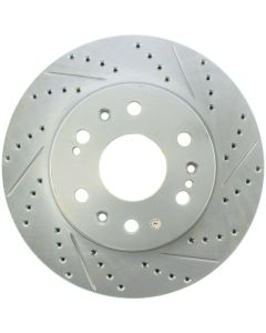 StopTech Select Sport Drilled and Slotted Brake Rotor Front Left- STOP-227.66057L