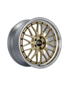 BBS LM Wheel 20x9.5 5x112 8mm Gold | Diamond Cut Rim- BBS-LM460GPK